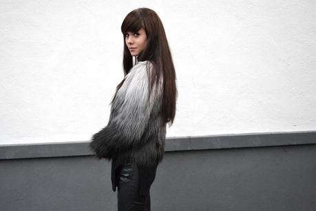 Outfit | Isabel Marant Boots & Ombre Furry Coat