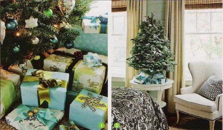 A fresh spin on Christmas decor...
