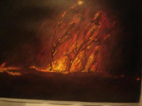 antonio basso, yasoypintor / painting fire / figurative art