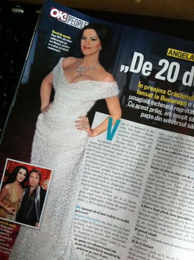 In OK Magazine Romania, December issue