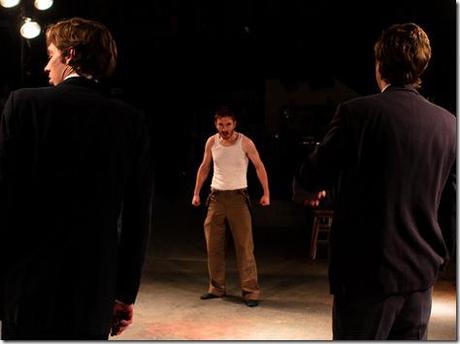 A scene from Bertolt Brecht's Review: In The Jungle (Howard Brown Health Center)