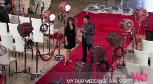 My Fair Wedding Old Hollywood Theme - ceremonyh set-up Become a Top Wedding Planner – “Old Hollywood Glamour” Themed Wedding Ideas from “My Fair Wedding”