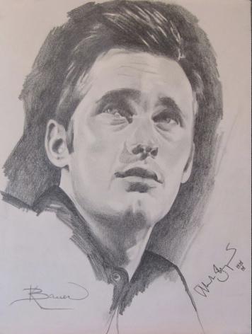 alexprint Win an Alexander Skarsgård portrait print by Kristin Bauer