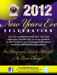 No Cover New Year’s Eve Parties in Buckhead and Midtown