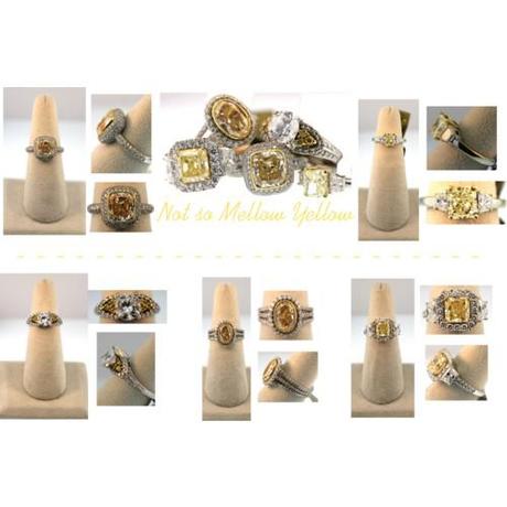 Colored Diamond Rings yellow diamond, engagement ring, colored stones, 2012 engagement ring trends, boca ratonyellow diamond