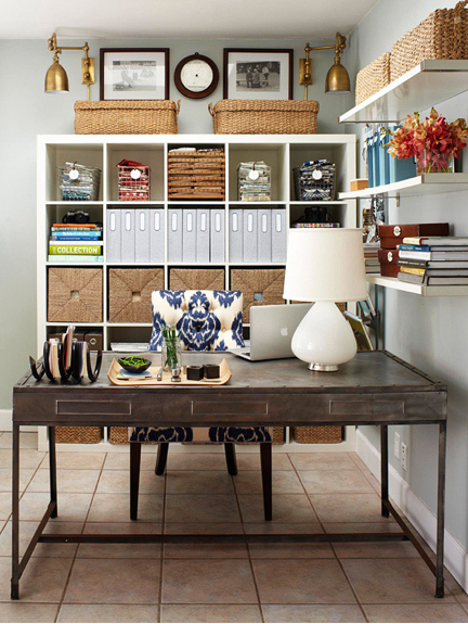 metal desk Inspiring Home Offices