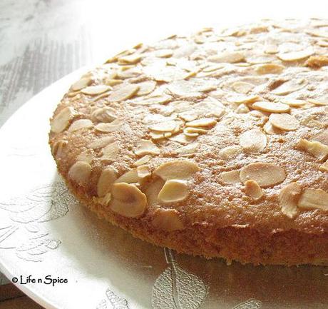Almond Olive Oil Cake - Torta di Mandorla
