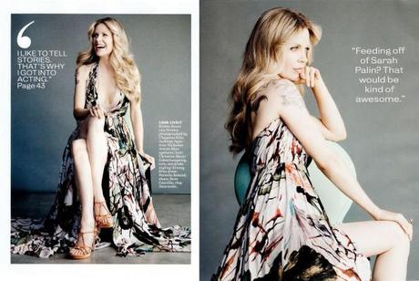 CE_IBKRISTININSIDE Photos of Kristin Bauer on the corver of the Improper Bostonian