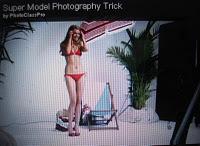 Super Model photography trick - if only!