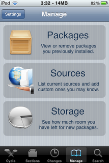 Sources (in Cydia)