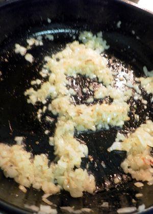 Pozole - Saute onions & garlic2