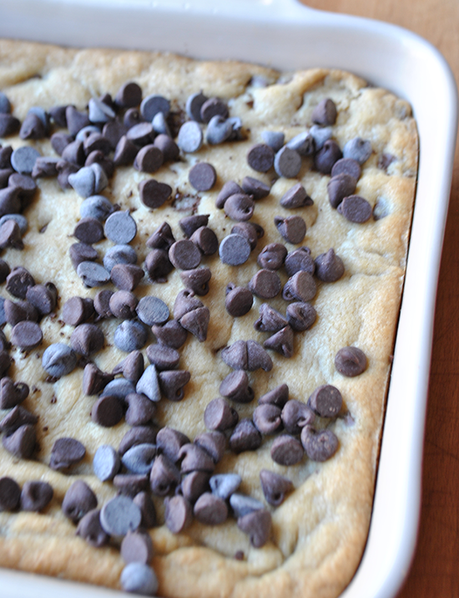 chocolate chip topping