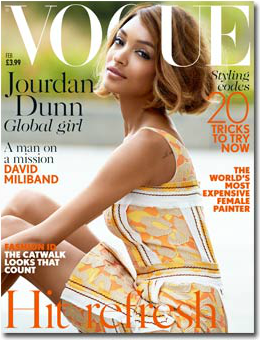 Jordan Dunn Is The First Black Model To Cover Vogue UK After 12 Years Embedded image permalink