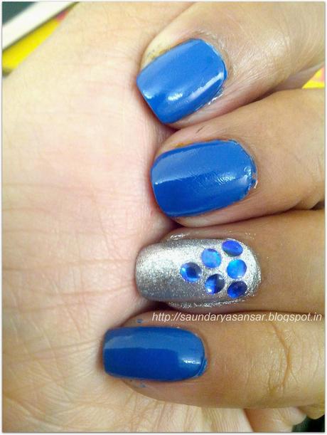Nail art with Street Wear Color Rich and Equate Nail Enamel, Review & Swatches