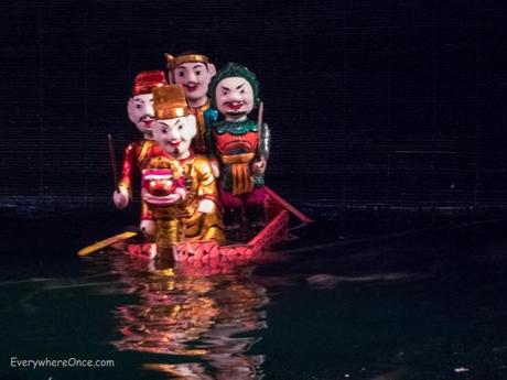 Water Puppet Show Hanoi Vietnam 2