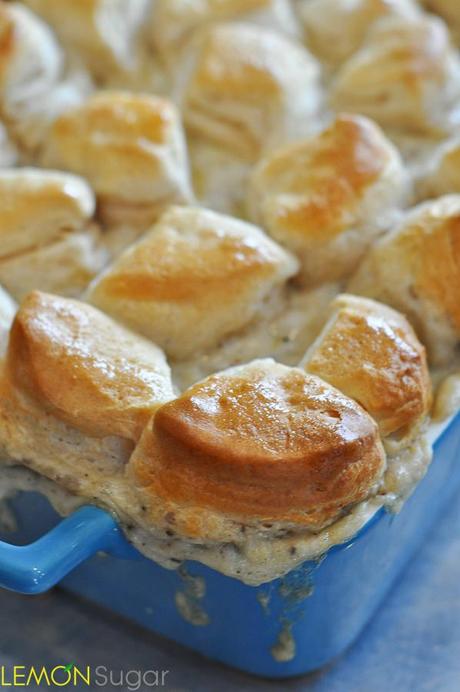 Biscuits and Gravy Casserole Biscuits and Gravy Casserole