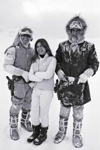 Mark-Hamill-Carrie-Fisher-and-Harrison-Ford-on-the-set-of-The-Empire-Strikes-Back