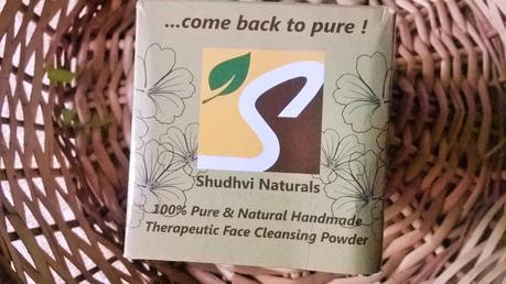 Shudhvi Naturals Therapeutic Face Cleansing Powder Review