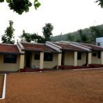 The buildings of the Mithila school