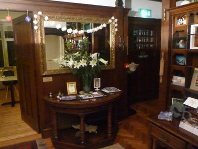 Staying at Cairn Bay Lodge, Bangor, Northern Ireland Tourist information and brochures downstairs.