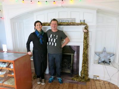 Staying at Cairn Bay Lodge, Bangor, Northern Ireland Jenny and Chris - the wonderfully welcoming owners of the Cairn Bay Lodge in Bangor, Northern Ireland.