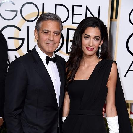 Amal Clooney Golden Globe Awards Makeup by Charlotte Tilbury