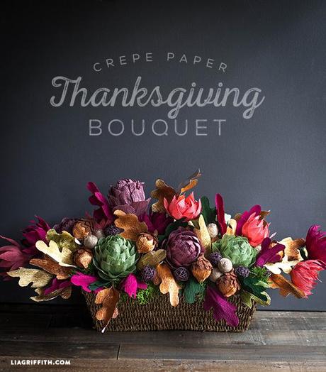 Thanksgiving_Bouquet_Crepe_Paper
