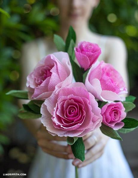 Crepe_Paper_Wedding_Roses