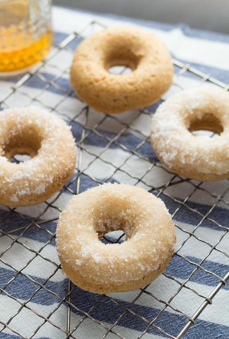 BOURBON-SUGARED FRENCH TOAST DONUTS Bourbon-Sugared French Toast Donuts