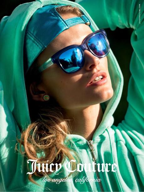 Edita Vilkevicute for Juicy Couture Spring 2015 Ads