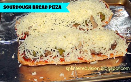 Sourdough Bread Pizza Sourdough Bread Pizza