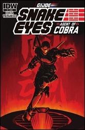 G.I. JOE: Snake Eyes: Agent of Cobra #1 Cover