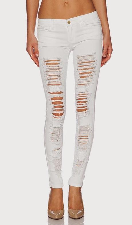 Distressed Skinny Jeans Blank NYC Denim