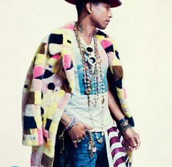 Pharrell Williams Covers February’s Issue Of GQ Pharrell