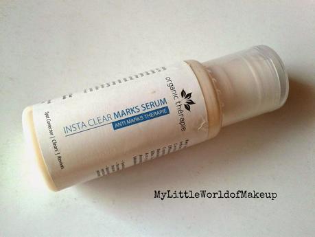 Organic Therapie Insta Clear Marks Serum Review Organic Therapie Insta Clear Marks Serum Review