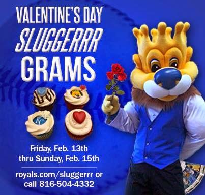Kansas City Royals Valentine's Day Cupcake Grams Available!