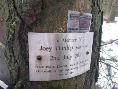 Visiting the Joey Dunlop Memorial in Tallinn, Estonia P1280446