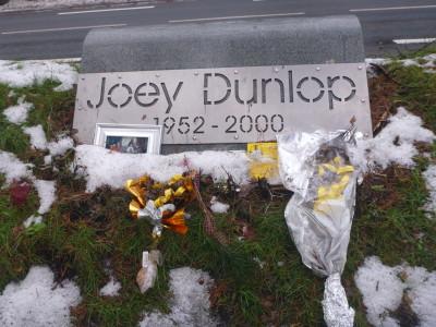 Visiting the Joey Dunlop Memorial in Tallinn, Estonia P1280440