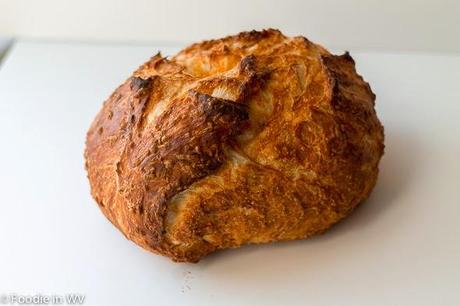 Dutch Oven Cheddar Cheese Bread