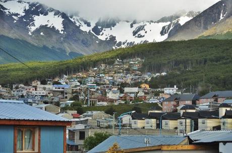 The town of Ushuaia.