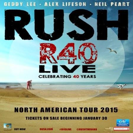 Rush: R40 North American Tour