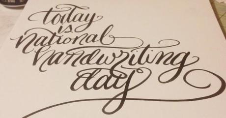 January 23rd is National Handwriting Day