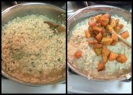 Risotto with butternut squash-collage4