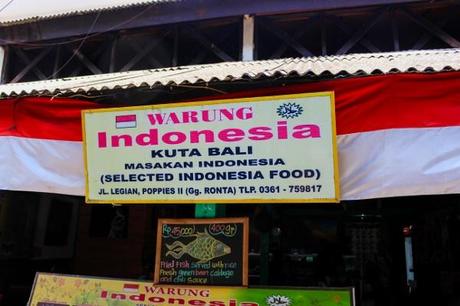Warung Indonesia – A Favorite Restaurant in Bali