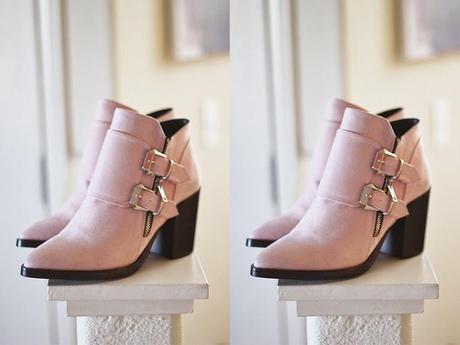 New Purchase: The Pink Ankle Boot