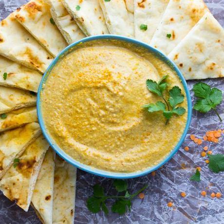 MASALA-SPICED LENTIL HUMMUS Masala-Spiced Lentil Hummus