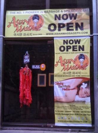Asian massage parlor