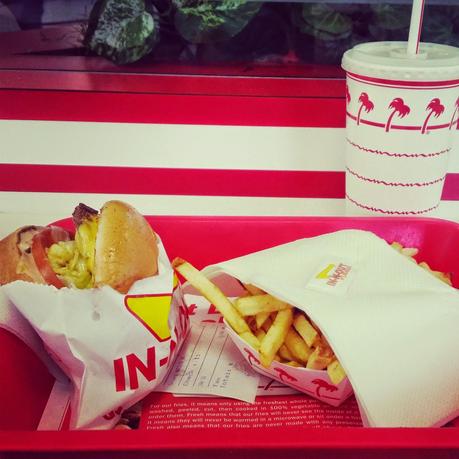 First time trying out In and Out Burger Life Lately: L.A. Edition