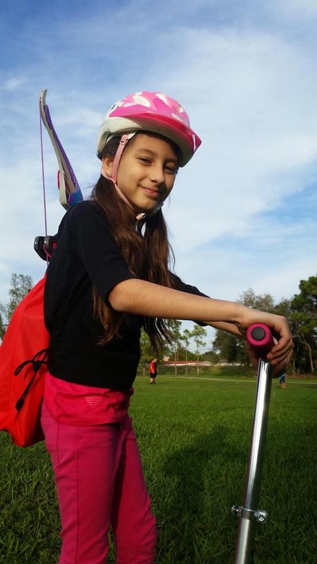 girly girl rocking her Nerf Rebelle Life Lately: L.A. Edition