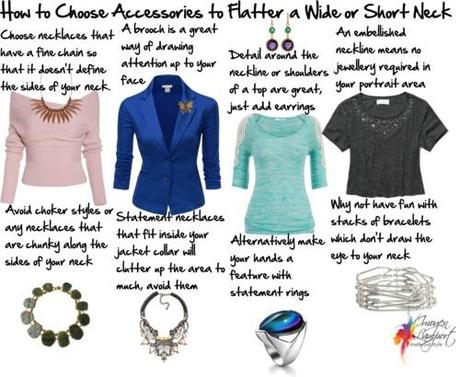 How to choose accessories to flatter a short neck How to choose accessories to flatter a short neck
